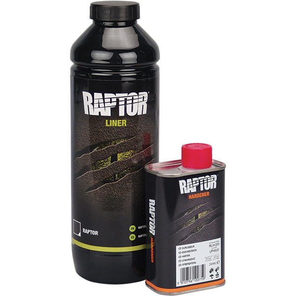 UPol® Raptor 1Liter SprayOn Bed Liner Kit, Tintable TP Tools